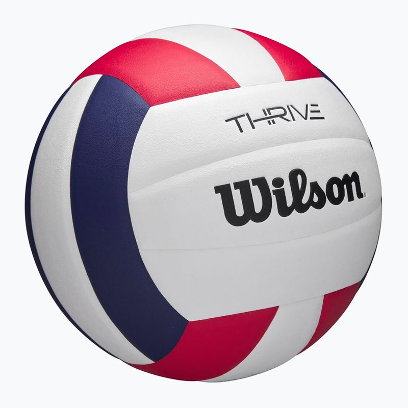 Minge de volei Wilson Thrive red/white/navy mărime 5 2