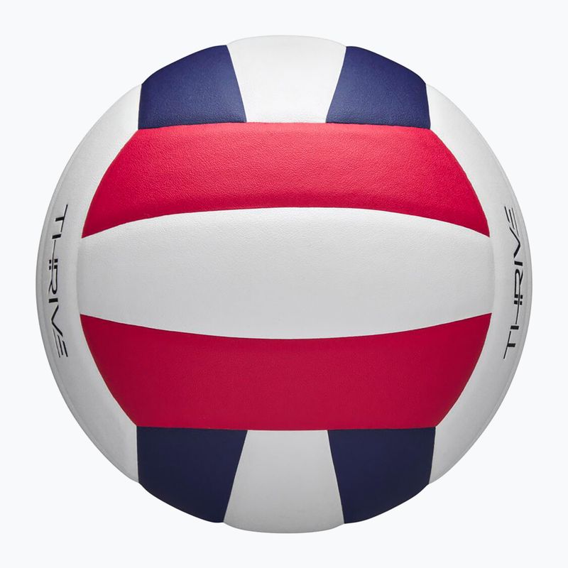 Minge de volei Wilson Thrive red/white/navy mărime 5 4