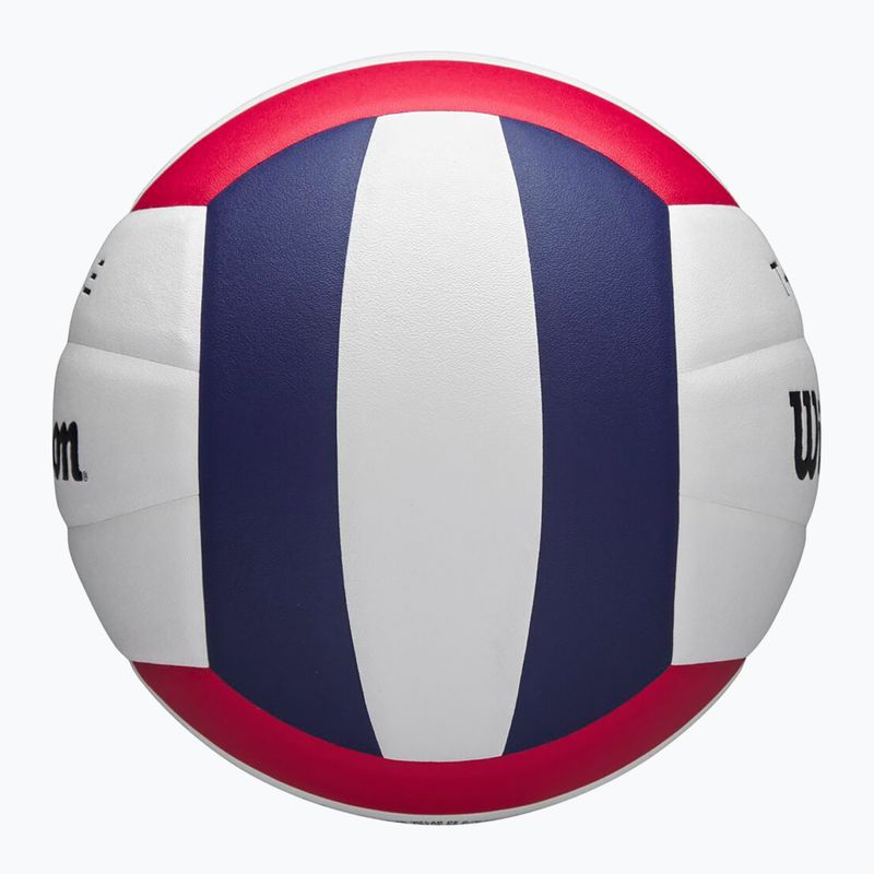Minge de volei Wilson Thrive red/white/navy mărime 5 5
