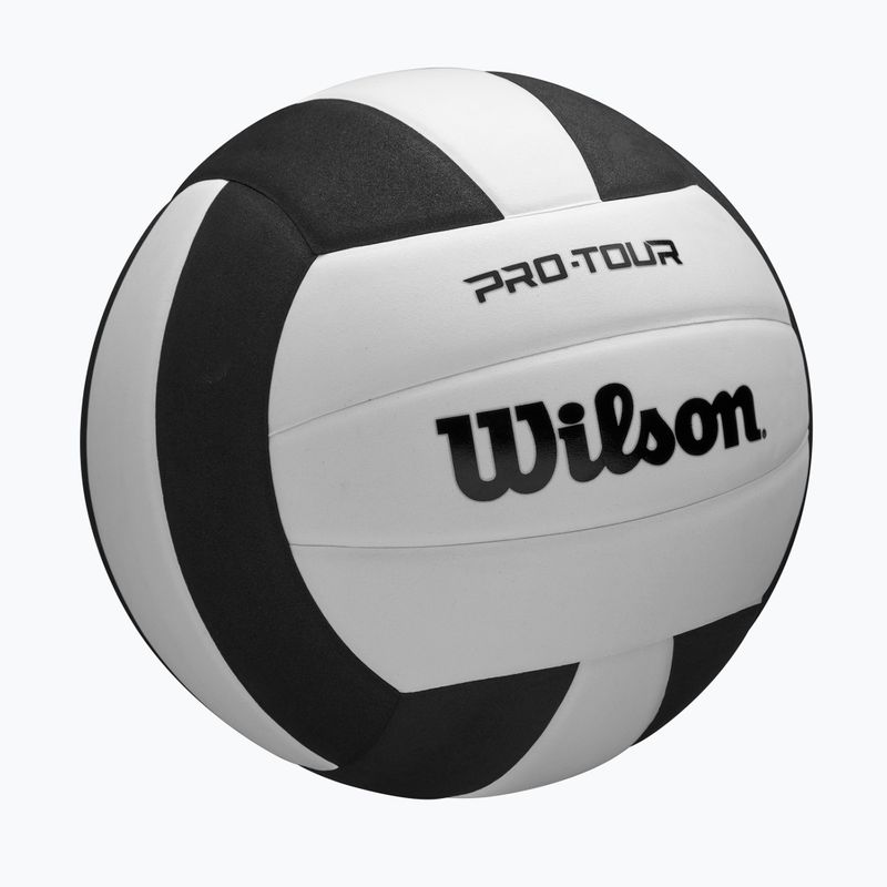 Minge de volei Wilson Pro Tour black/white mărimea 5 2