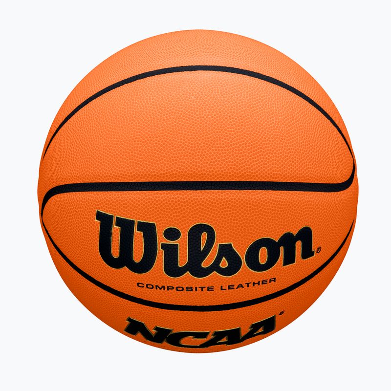 Minge de baschet Wilson NCAA Replica Game orange mărimea 7 5