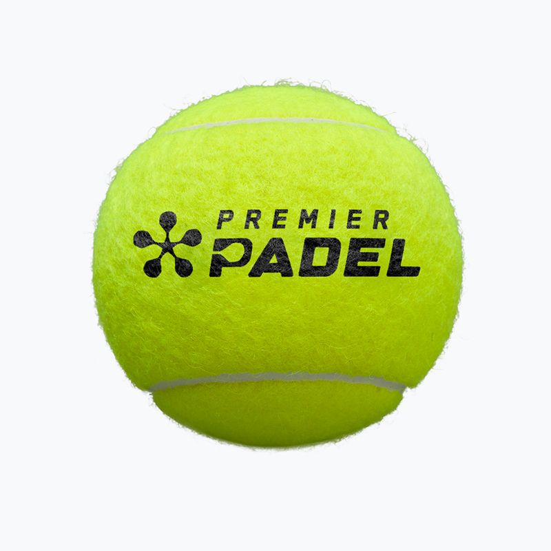 Mingi de padel Wilson Premier Padel Speed 3B 3 buc. yellow 3