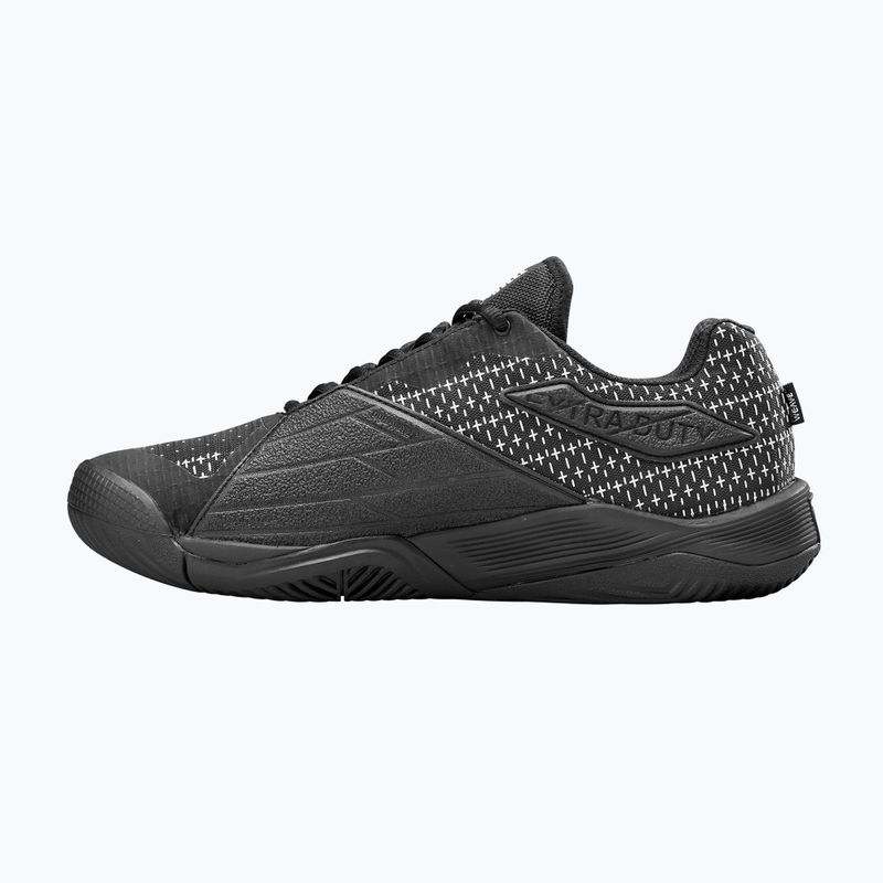 Pantofi de tenis pentru bărbați Wilson Rush Pro Extra Duty negru/ negru/ alb 10