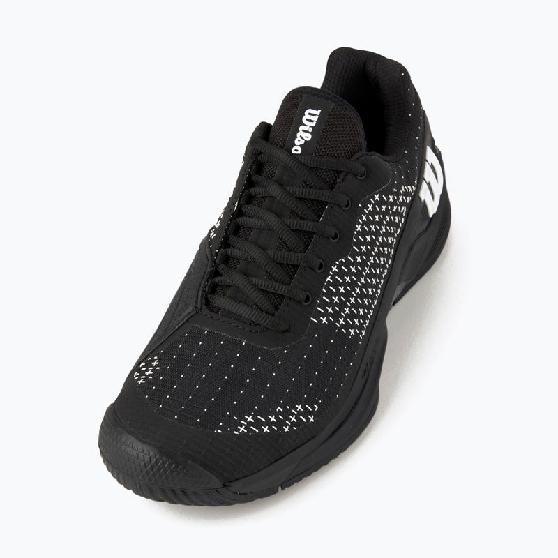 Pantofi de tenis pentru bărbați Wilson Rush Pro Extra Duty negru/ negru/ alb 16