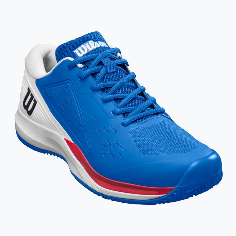 Wilson Rush Pro Ace Clay bărbați pantofi de tenis deja vu albastru / alb / infraroșu 8