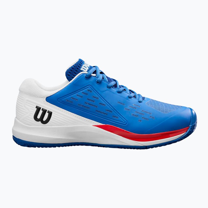 Wilson Rush Pro Ace Clay bărbați pantofi de tenis deja vu albastru / alb / infraroșu 9