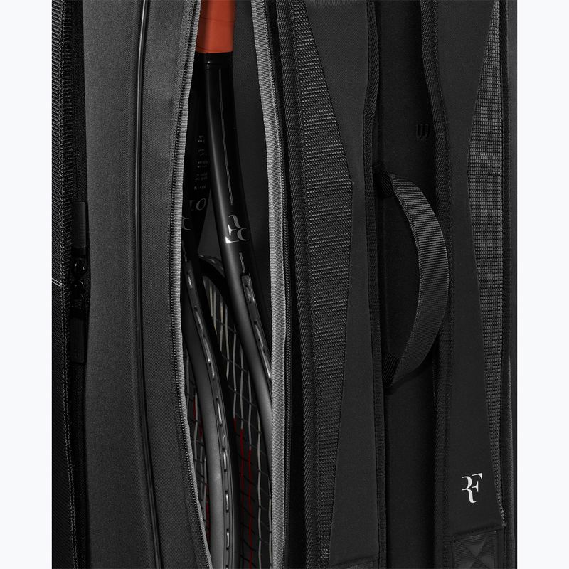 Geantă de tenis Wilson Roger Federer Tournament 15Pk black 10