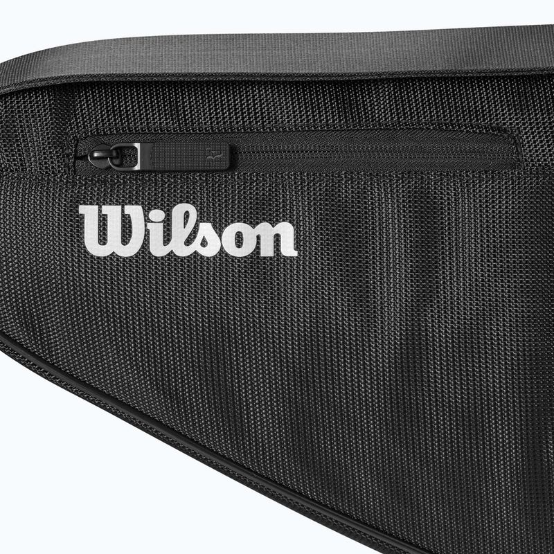 Husă pentru rachetă de tenis Wilson Roger Federer Racquet Cover black 4