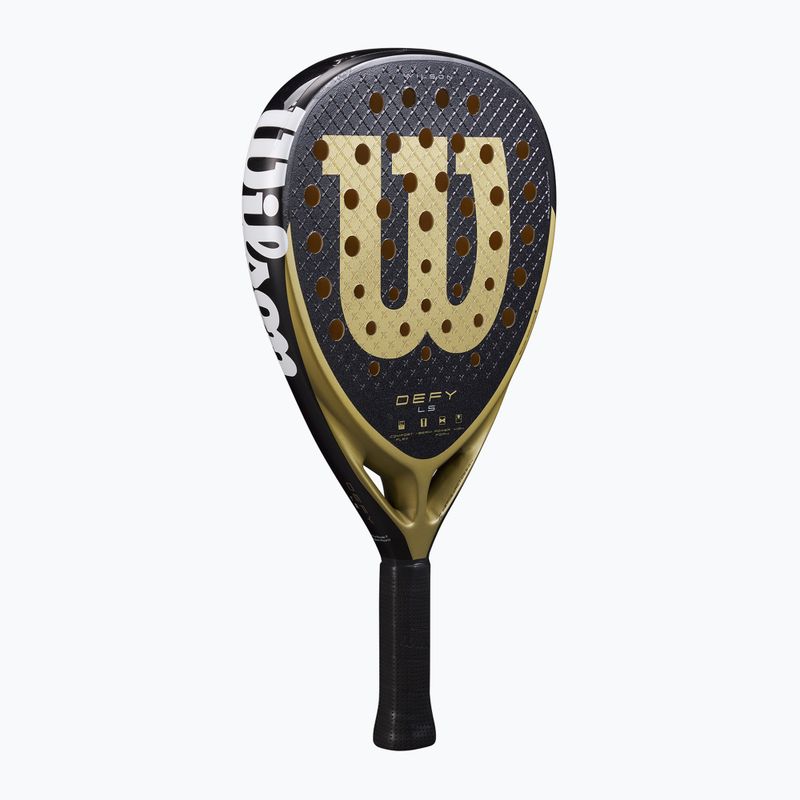 Rachetă de padel Wilson Defy LS black/ gold 2