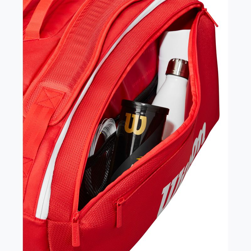 Geantă de tenis Wilson Super Tour Red 15PK red 7