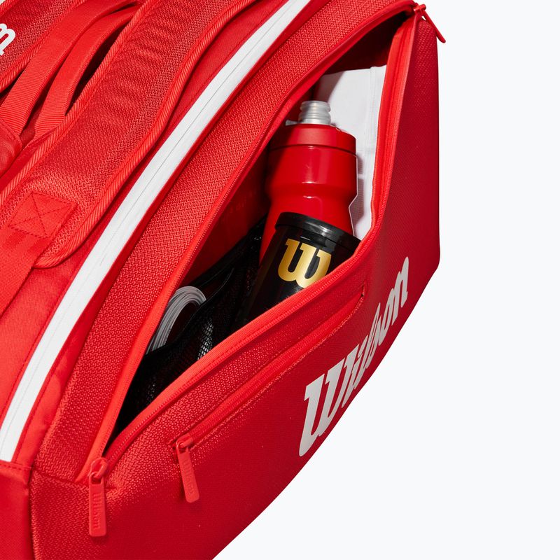 Geantă de tenis Wilson Super Tour Red 9PK red 9