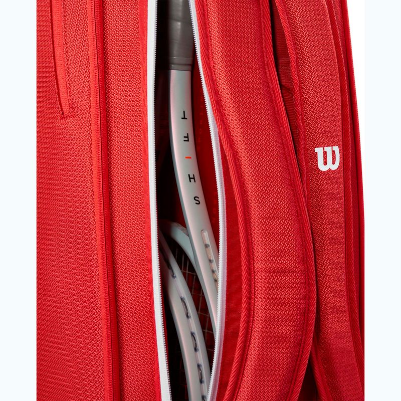 Geantă de tenis Wilson Super Tour Red 6PK red 8