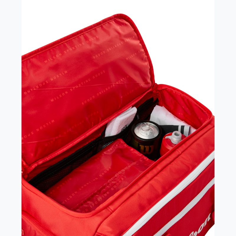 Geantă de tenis Wilson Super Tour Red Small Duffel red 5