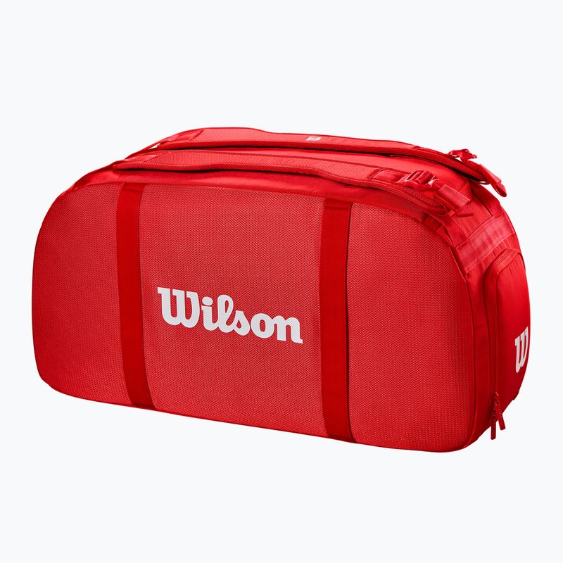 Geantă de tenis Wilson Super Tour Red Coaches Duffel red 2