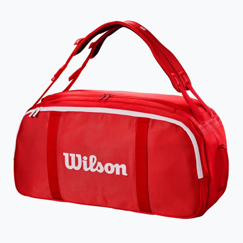 Geantă de tenis Wilson Super Tour Red Coaches Duffel red 3