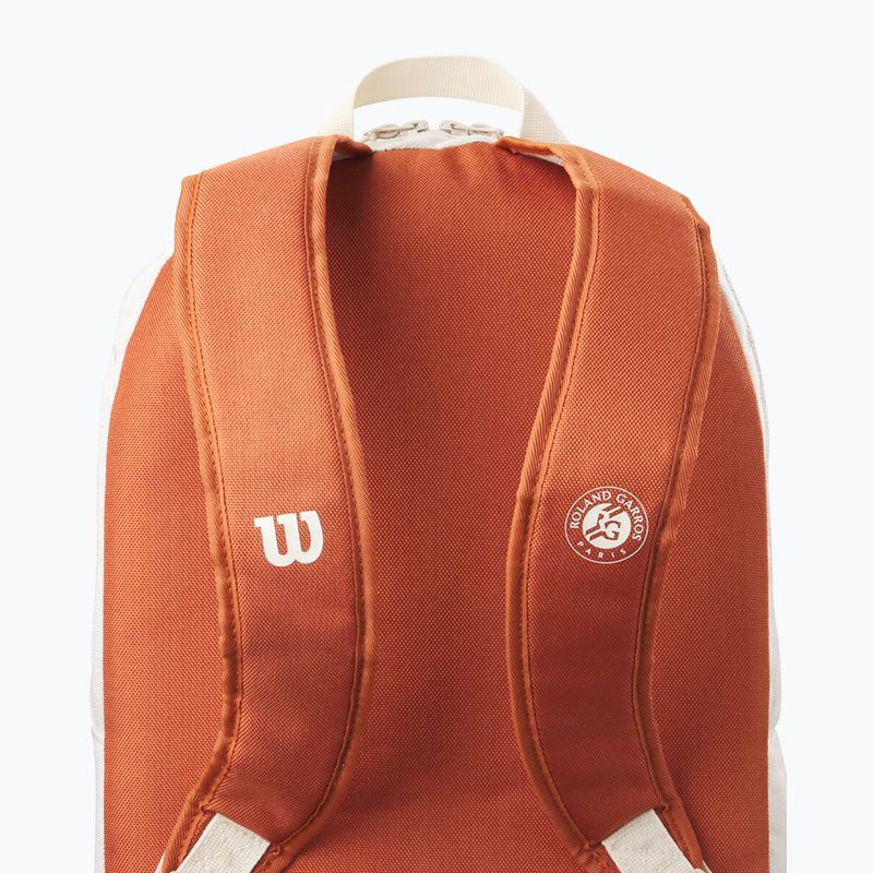 Rucsac de tenis  Wilson Roland Garros Team 2025 cream/ clay 3