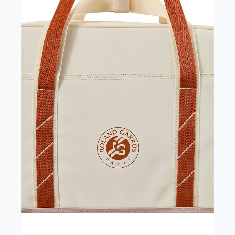 Geantă de tenis Wilson Roland Garros Small Duffel 2025 cream/ clay 7