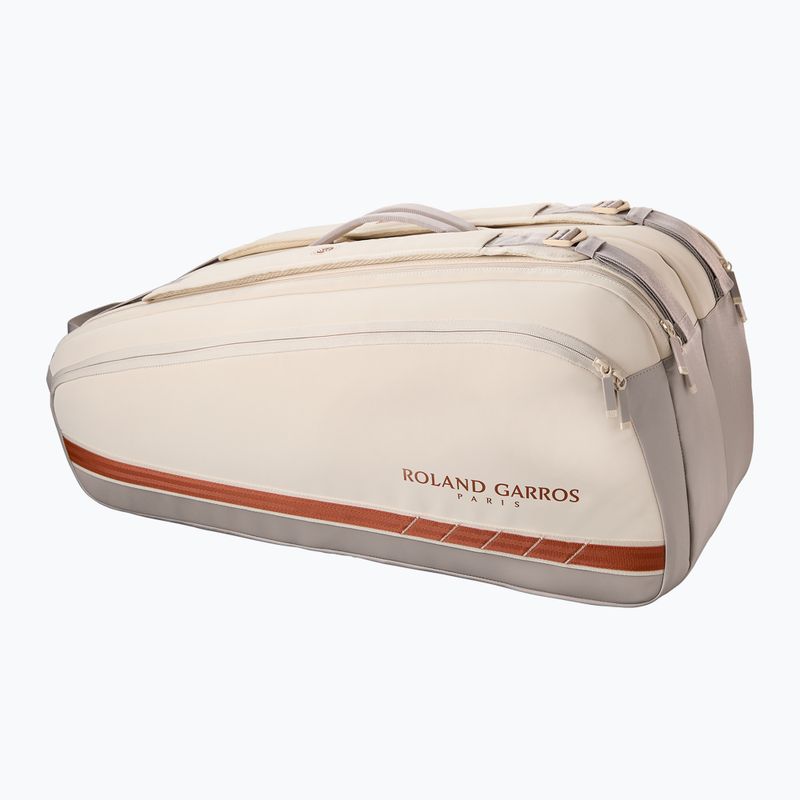 Geantă de tenis Wilson Roland Garros Super Tour 9PK cream/ clay 2