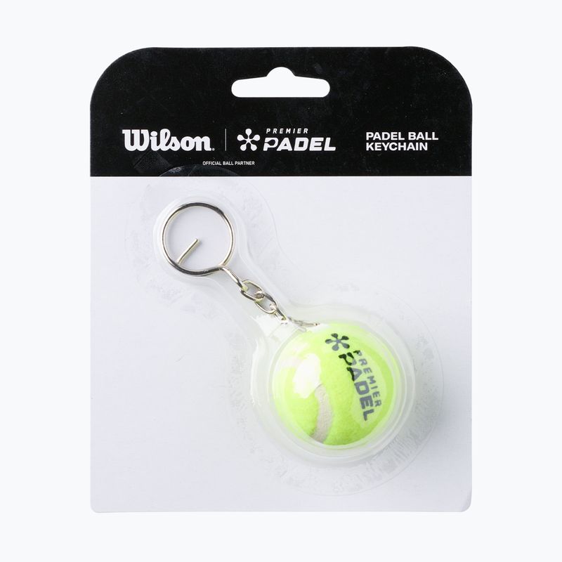 Breloc Wilson Premier Padel Ball Keychain yellow 3