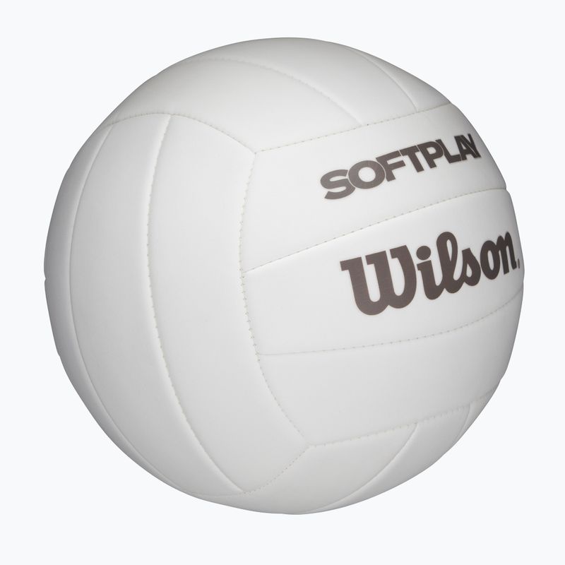 Minge de volei Wilson Soft Play white mărimea 5 2