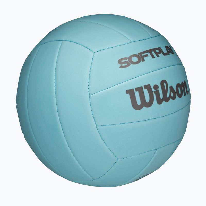 Minge de volei Wilson Soft Play blue mărimea 5 2
