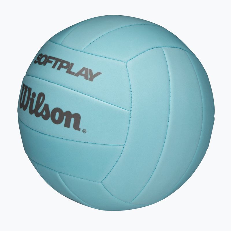 Minge de volei Wilson Soft Play blue mărimea 5 3