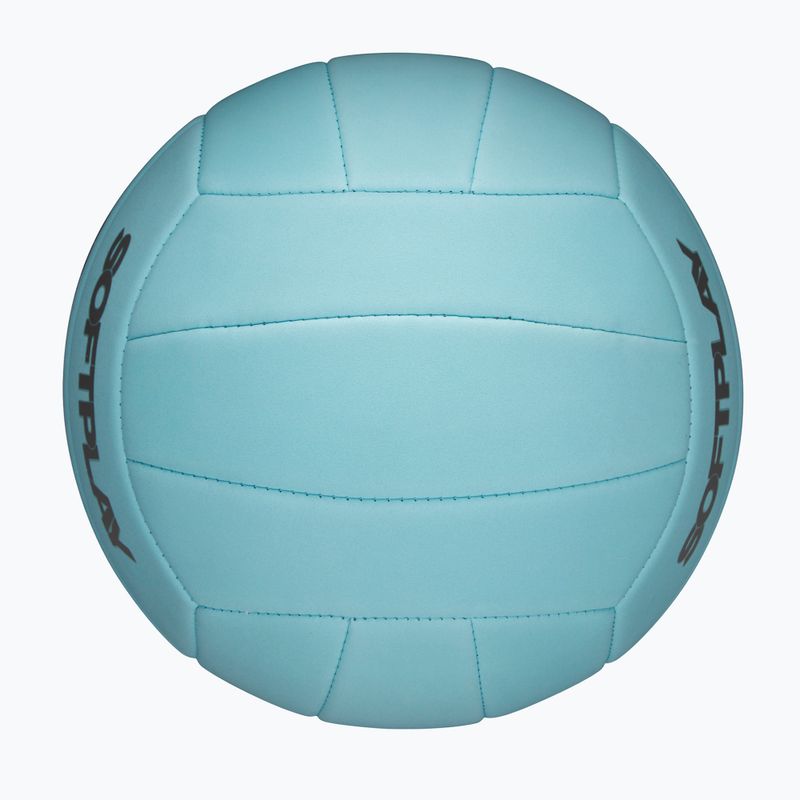 Minge de volei Wilson Soft Play blue mărimea 5 6