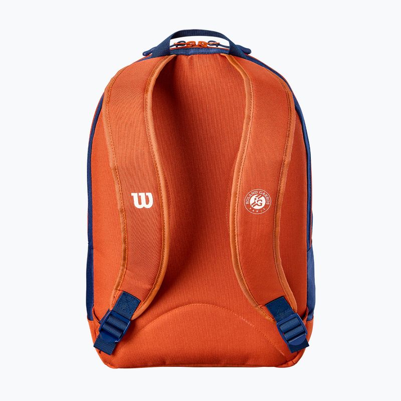 Rucsac de tenis pentru copii Wilson Roland Garros Team 2026 Jr 19 l clay/navy 2