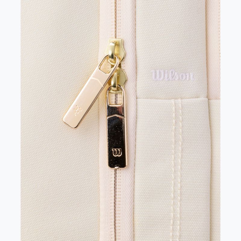 Rucsac de tenis Wilson Roger Federer Lawn Tennis cream 10