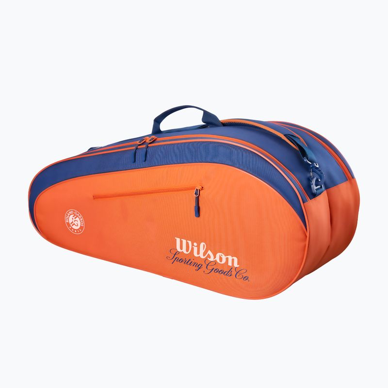 Geantă de tenis Wilson Roland Garros Team 6Pk 2026 clay/navy 2
