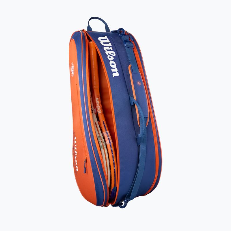 Geantă de tenis Wilson Roland Garros Team 6Pk 2026 clay/navy 4