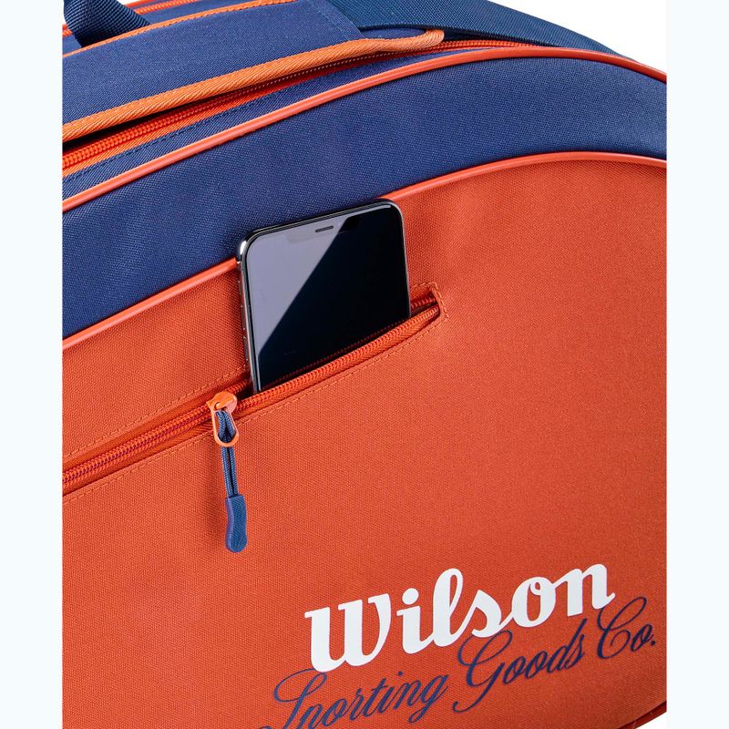 Geantă de tenis Wilson Roland Garros Team 6Pk 2026 clay/navy 7