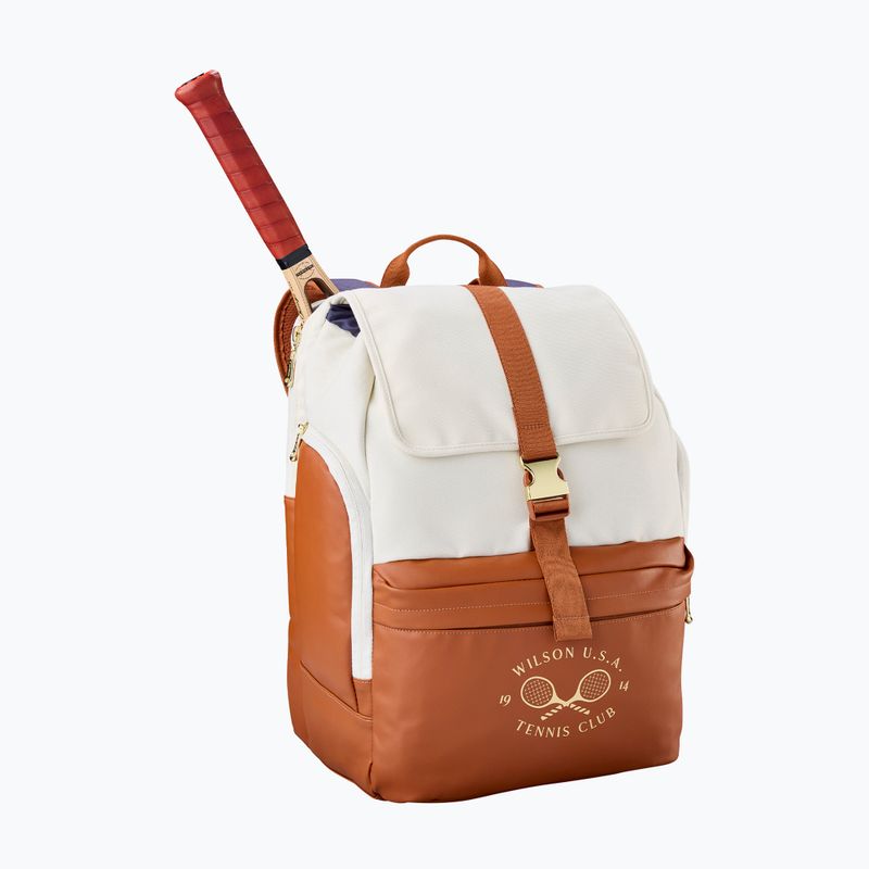 Rucsac de tenis Wilson Heritage V2 cream/clay 3