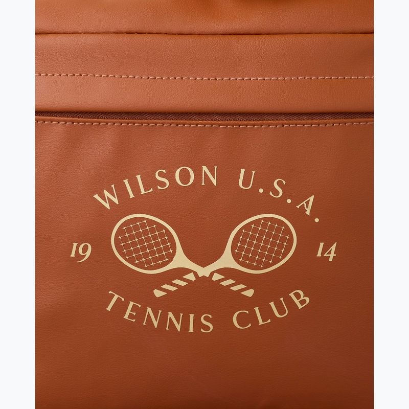 Rucsac de tenis Wilson Heritage V2 cream/clay 8
