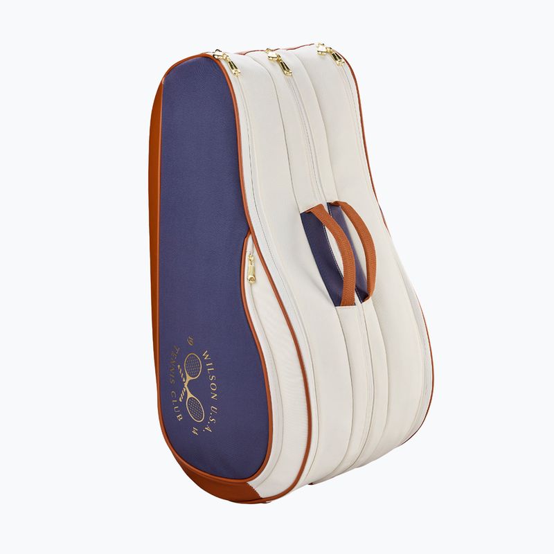 Geantă de tenis Wilson Heritage V2 12Pk cream/clay/navy 3