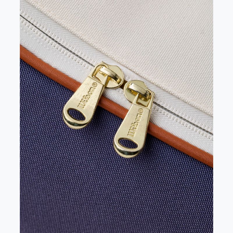 Geantă de tenis Wilson Heritage V2 12Pk cream/clay/navy 7