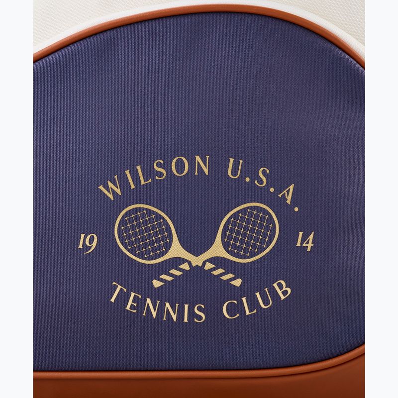 Geantă de tenis Wilson Heritage V2 12Pk cream/clay/navy 8