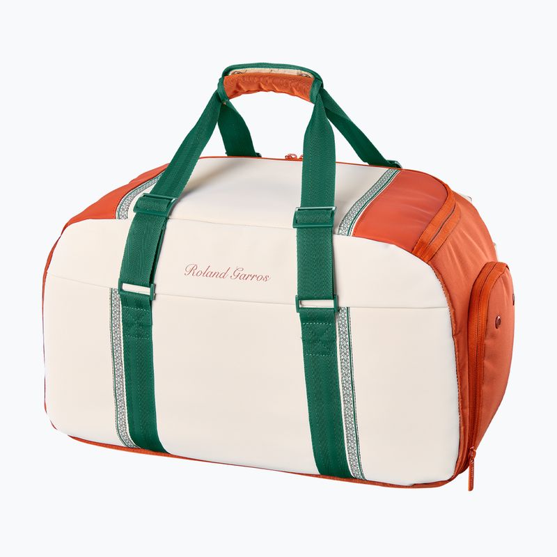 Geantă de tenis Wilson Roland Garros Small Duffel 2026 cream/clay/green 2