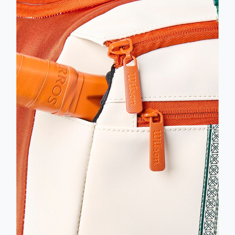 Geantă de tenis Wilson Roland Garros Small Duffel 2026 cream/clay/green 5