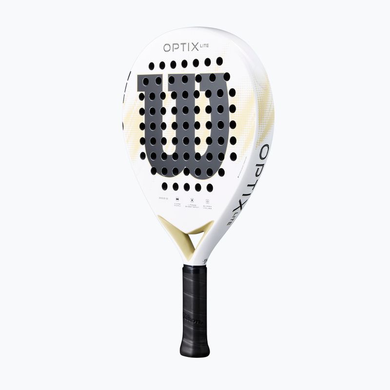 Rachetă de padel Wilson Optix V2 Lite white 3
