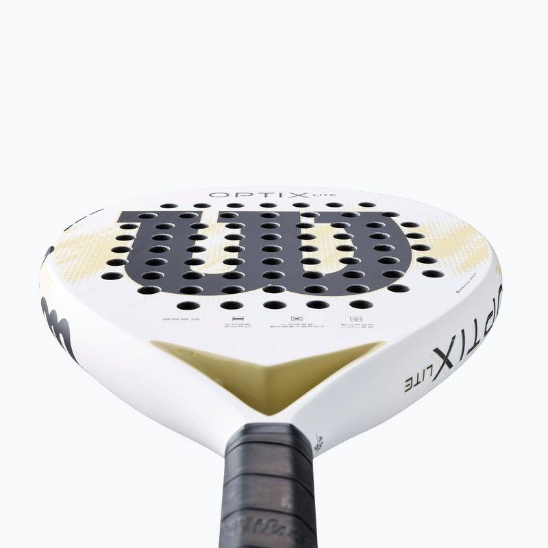 Rachetă de padel Wilson Optix V2 Lite white 5