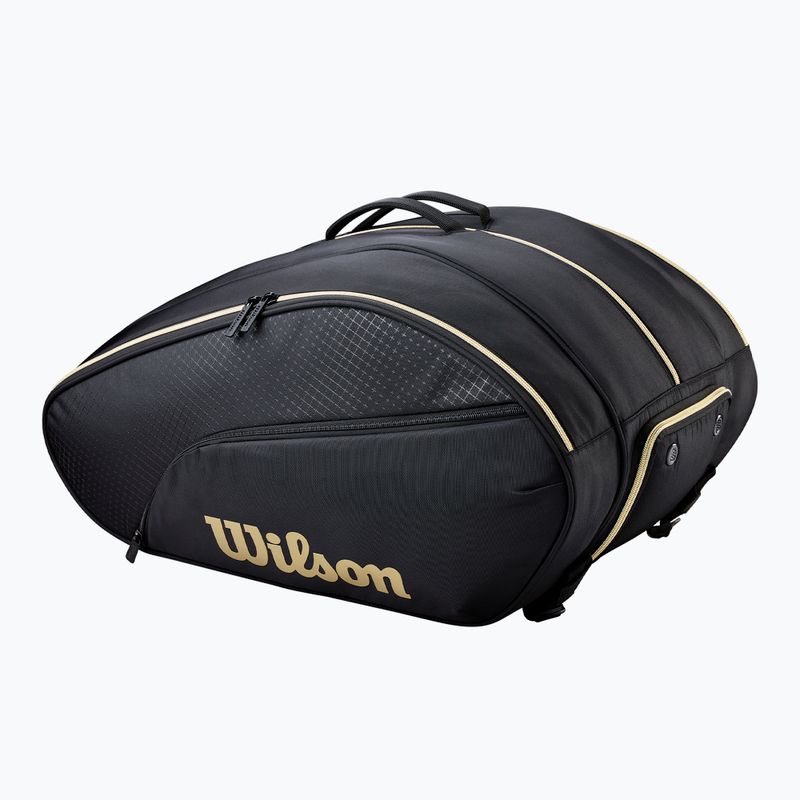 Geantă de padel Wilson Defy Padel black/gold 2
