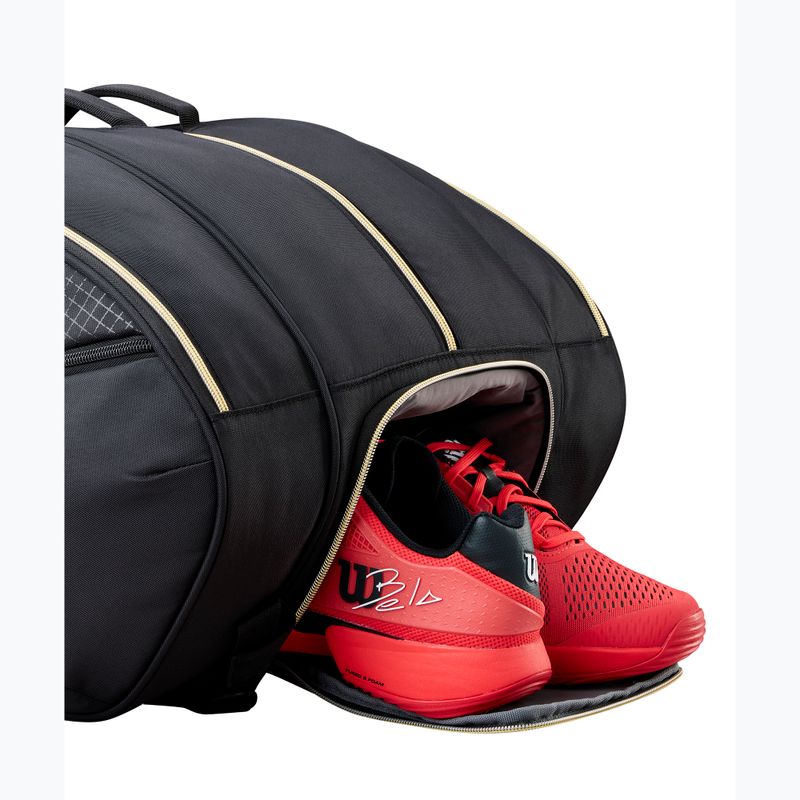 Geantă de padel Wilson Defy Padel black/gold 8