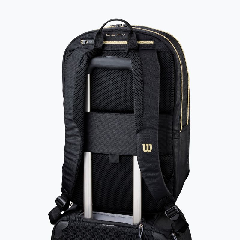 Rucsac de padel Wilson Defy Padel black/gold 4