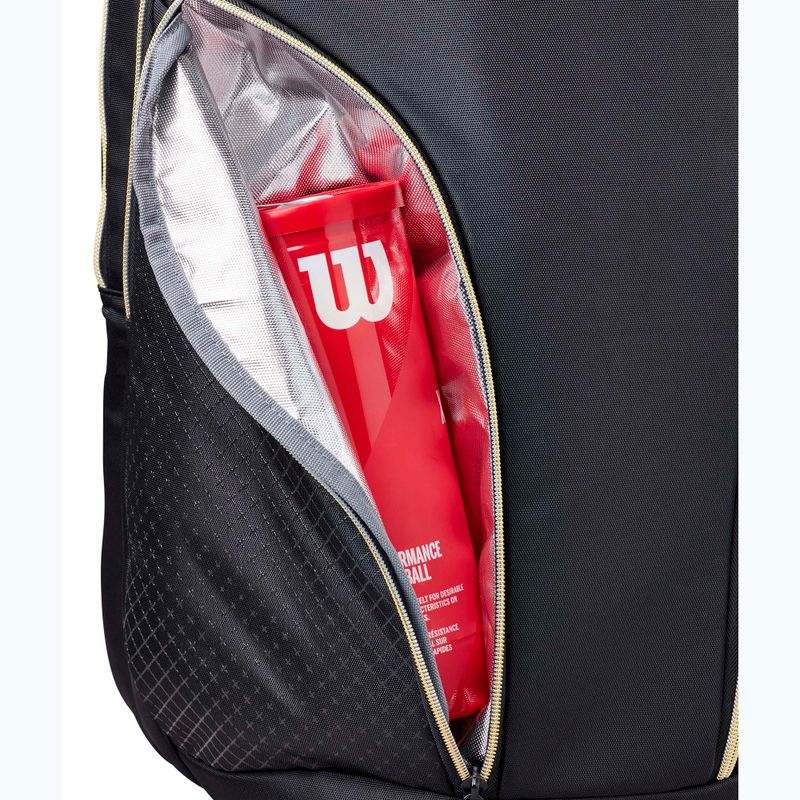 Rucsac de padel Wilson Defy Padel black/gold 8