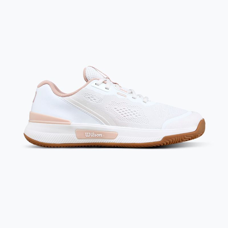 Încălțăminte de tenis pentru femei Wilson Intrigue Pro white/cameo rose/gum 8