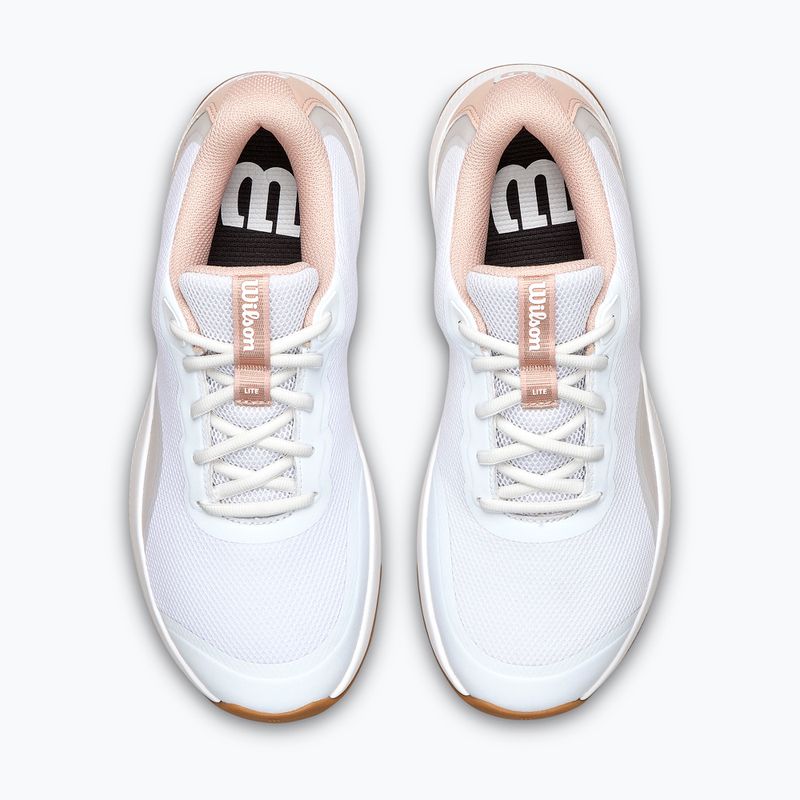 Încălțăminte de tenis pentru femei Wilson Intrigue Lite white/cameo rose/gum 12
