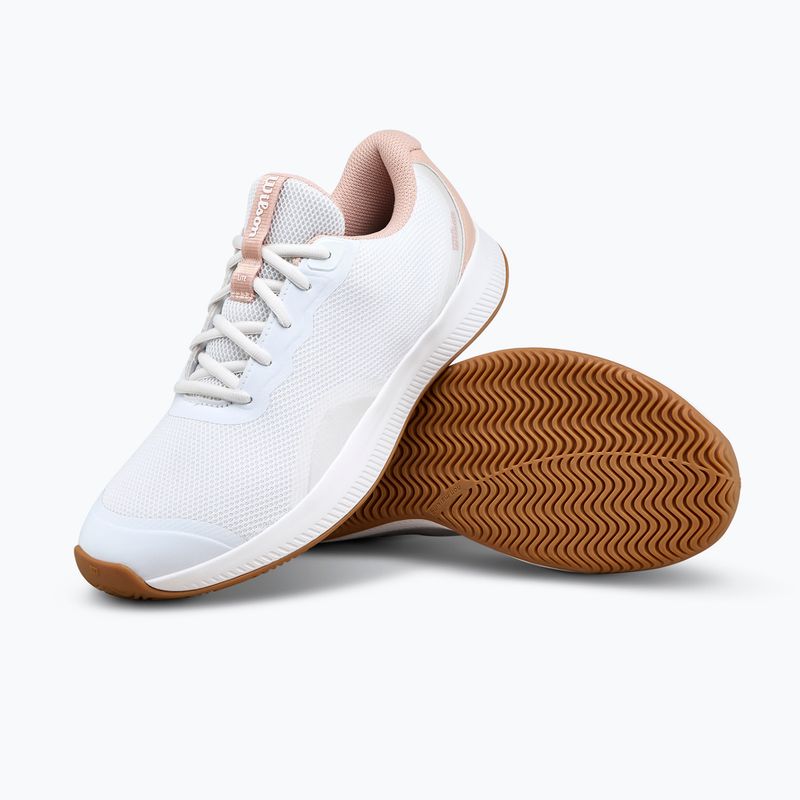 Încălțăminte de tenis pentru femei Wilson Intrigue Lite white/cameo rose/gum 14