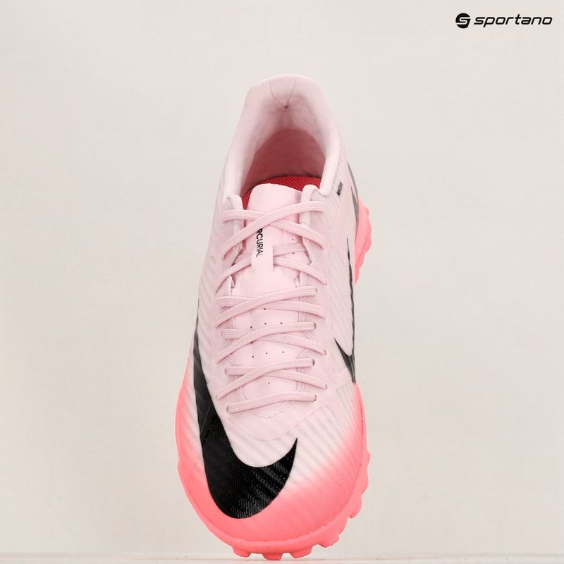 Încălțăminte de fotbal Nike Zoom Mercurial Vapor 15 Academy TF pink foam/black 9