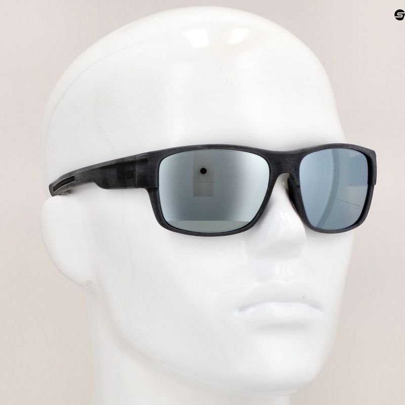 Ochelari de soare UVEX Esntl Urban black matt/mirror silver 6